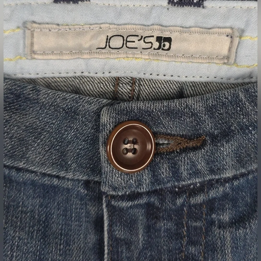 JOE’S Bermuda Denim Long Jean Shorts 49BY5169 Cut‎ J00784 Size W28